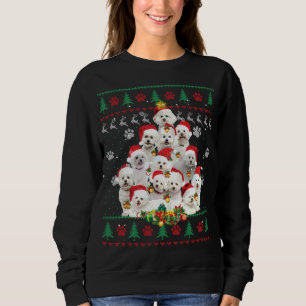 Bichon Frise Christmas Dog Lover Gift Ugly Sweater