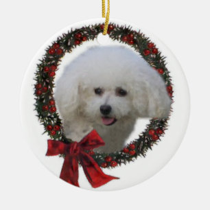 Bichon Frise Christmas Gifts Ornament
