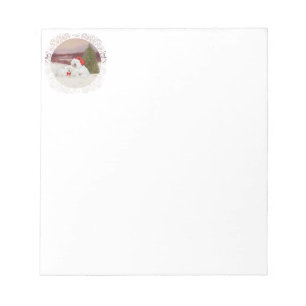 Bichon Frise Christmas Notepad