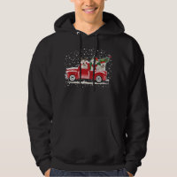 Bichon Frise Christmas Truck Pick Up Tree Funny Do