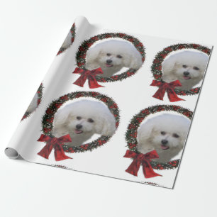 Bichon Frise Christmas Wrapping Paper