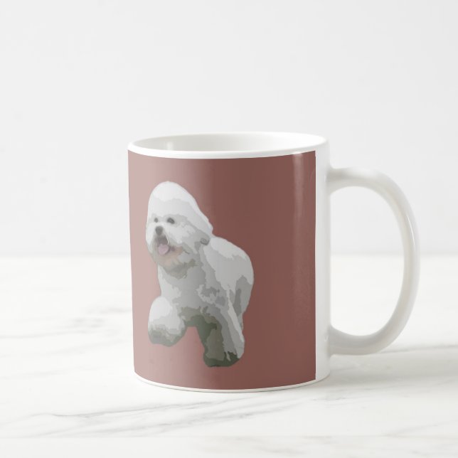 Bichon Frise Coffee Mug (Right)
