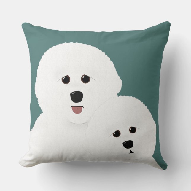 Bichon Frise Cushion (Front)