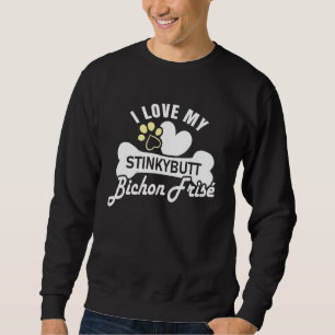 Bichon Frise Dog Bichon Frise Sweatshirt