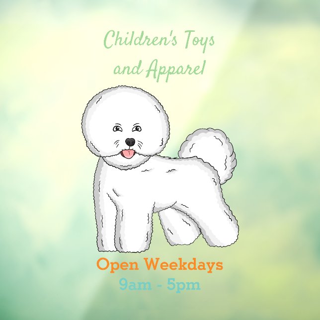 Bichon frise dog cartoon illustration  (Sheet 3)