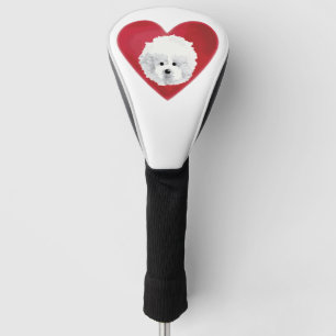 Bichon Frise dog ♥ Golf Head Cover