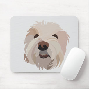 Bichon Frise Dog Lover Bichon Frise Mouse Pad