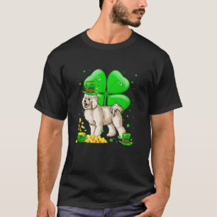 Bichon Frise Dog Lucky Charm St. Patrick's Day Par T-Shirt