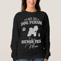 Bichon Frise Dog Mom  for Women Puppy  Mothers Day