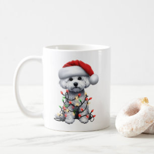 Bichon Frise Dog Puppy Christmas  Coffee Mug
