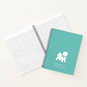 Bichon Frise Dog Puppy Notebook