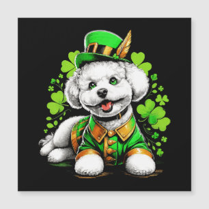 Bichon Frise Dog St Patrick's Day
