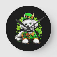 Bichon Frise Dog St Patrick's Day