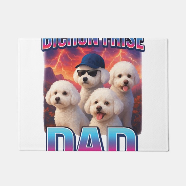 Bichon Frise Doormat (Front)