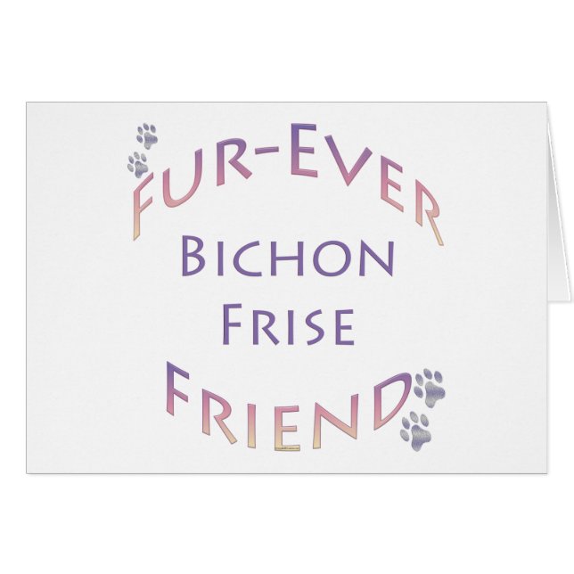 Bichon Frise Furever (Front Horizontal)