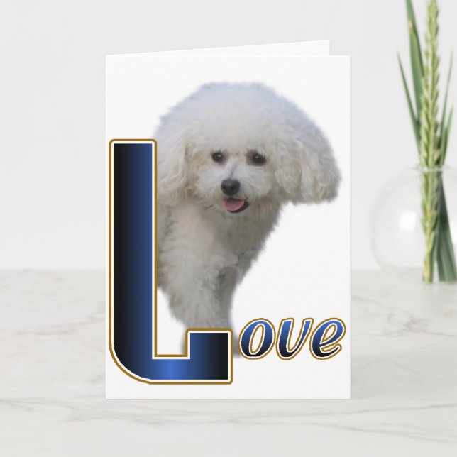Bichon Frise Gifts Card (Front)