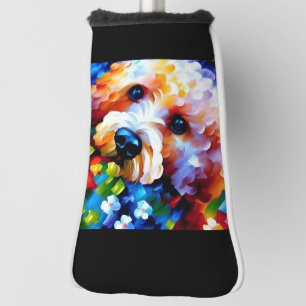 Bichon Frise Golf Head Cover 