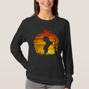 Bichon Frise Halloween Costume Pumpkin Bichon Fris T-Shirt