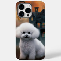 Bichon Frise Halloween Scary