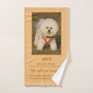 Bichon Frise HAND TOWEL