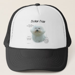 Bichon Frise History Design Trucker Hat