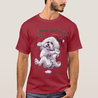 Bichon Frise Holiday t shirt