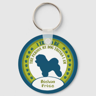 Bichon Frise Key Ring
