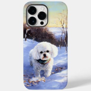 Bichon Frise Let It Snow Christmas  Case-Mate iPhone 14 Pro Max Case