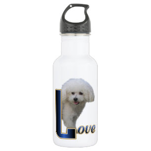 Bichon Frise Love 532 Ml Water Bottle