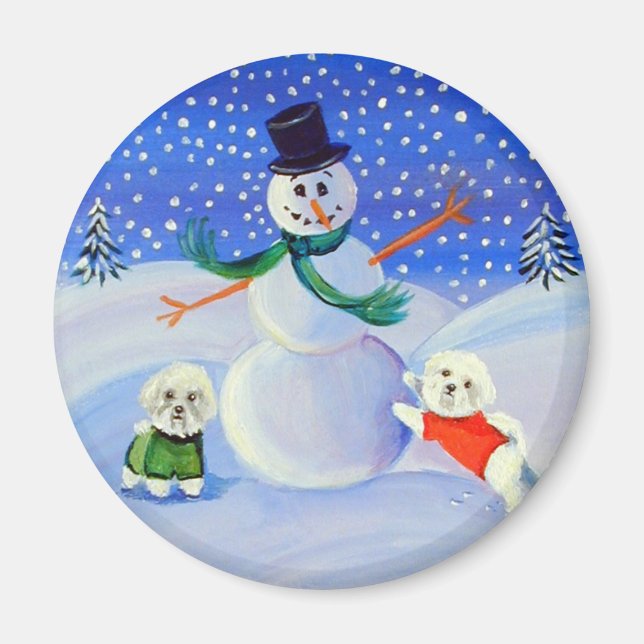 Bichon Frise Magnet (Front)