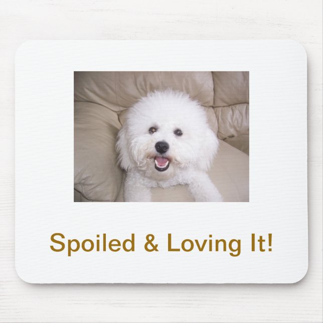 Bichon Frise Mouse Pad (Front)