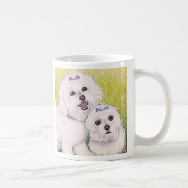 Bichon Frise Mug (Right)