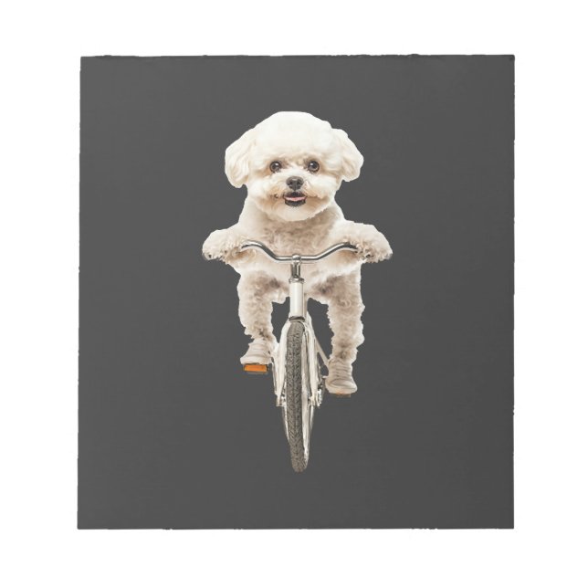 Bichon Frise Notepad (Front)