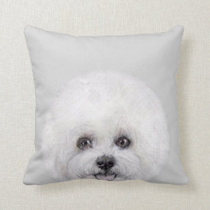 Bichon Frise, original by miart Cushion