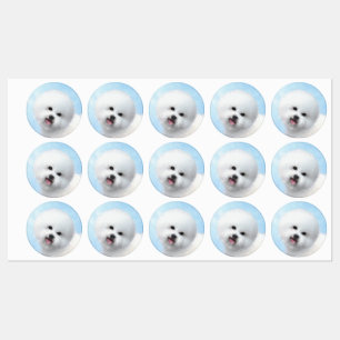 Bichon Frise Painting - Cute Original Dog Art
