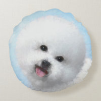 Bichon Frise Painting - Cute Original Dog Art