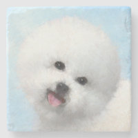 Bichon Frise Painting - Cute Original Dog Art