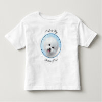 Bichon Frise Painting - Cute Original Dog Art