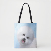 Bichon Frise Painting - Cute Original Dog Art