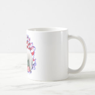 Bichon Frise Patriot Coffee Mug