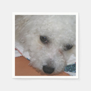 Bichon Frisé.png Napkin