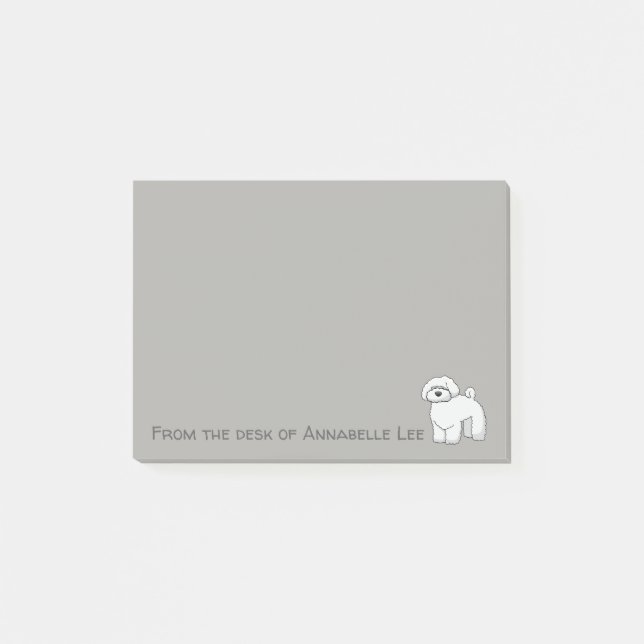 Bichon Frise Post-it Notes (Front)