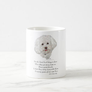 Bichon Frise Rainbow Bridge Coffee Mug
