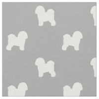 Bichon Frise Silhouettes Pattern