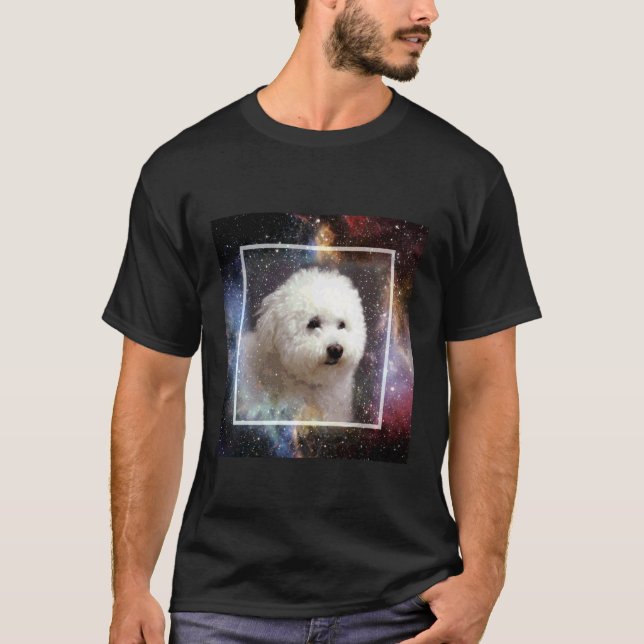 Bichon Frise Space 1 T-Shirt (Front)