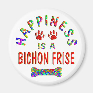 Bichon Happiness Magnet