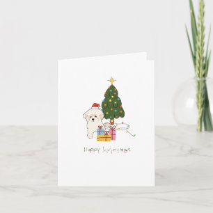 Bichon Holiday Card