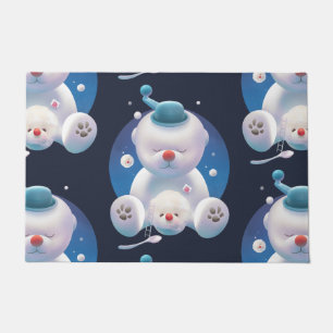 Bichon Ice Shaver Dreamland Doormat