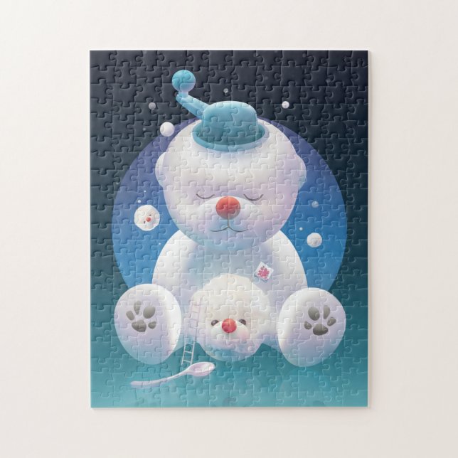 Bichon Ice Shaver Dreamland Jigsaw Puzzle (Vertical)