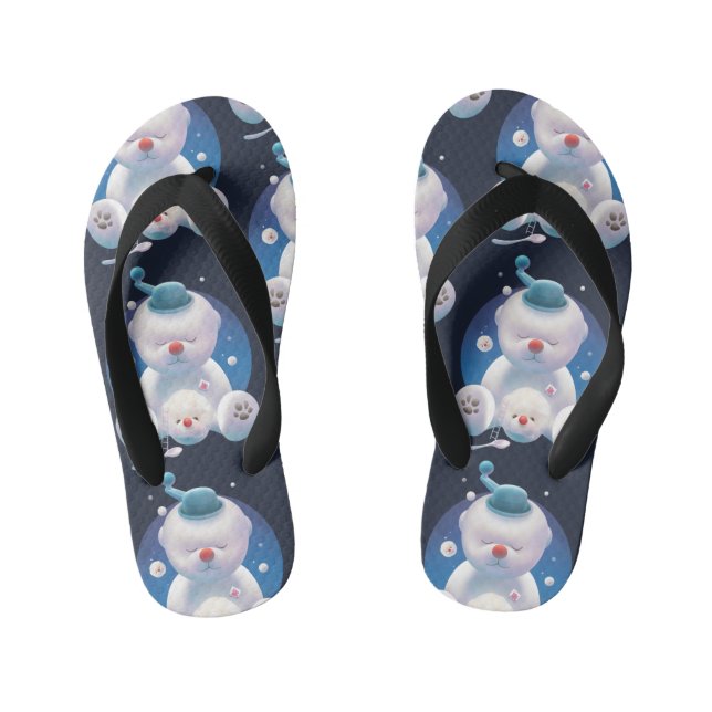 Bichon Ice Shaver Dreamland Kid's Thongs (Footbed)